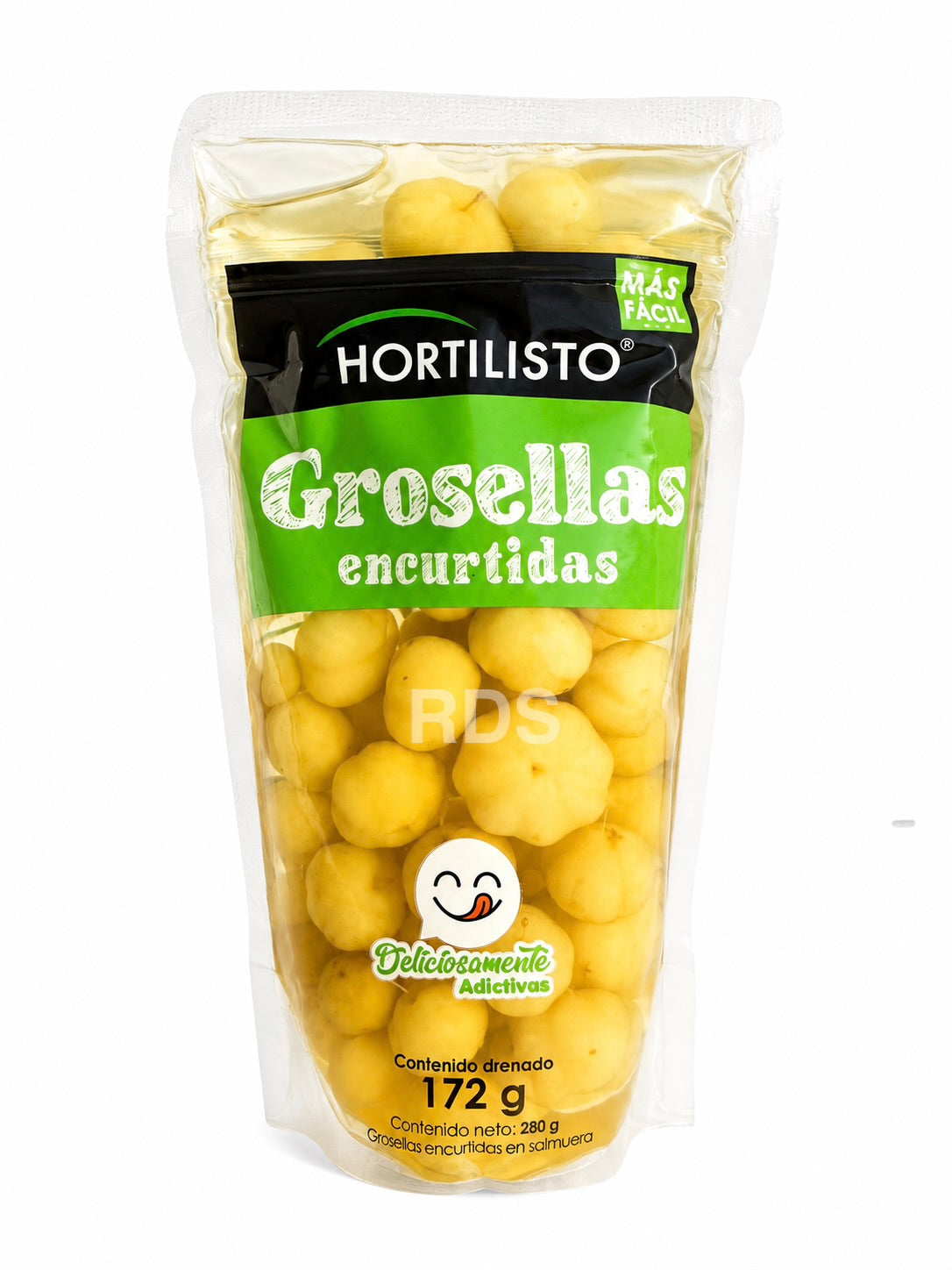 Hortilisto grosellas encurtidas en salmuera 280g
