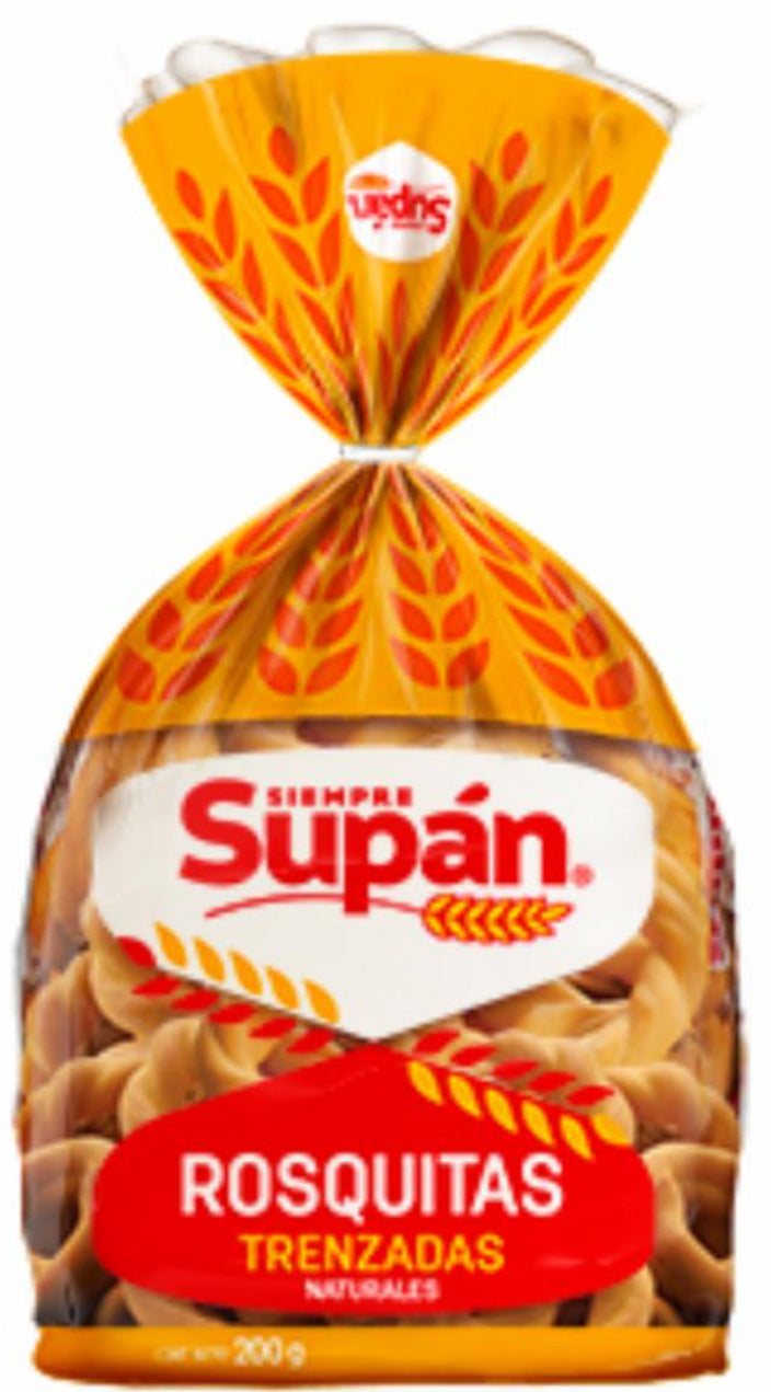 Supán rosquitas trenzadas 200g