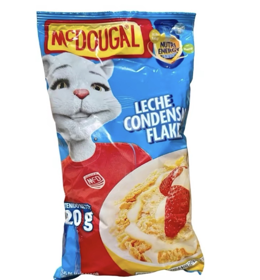 Mcdougal cereal leche condesada 320g