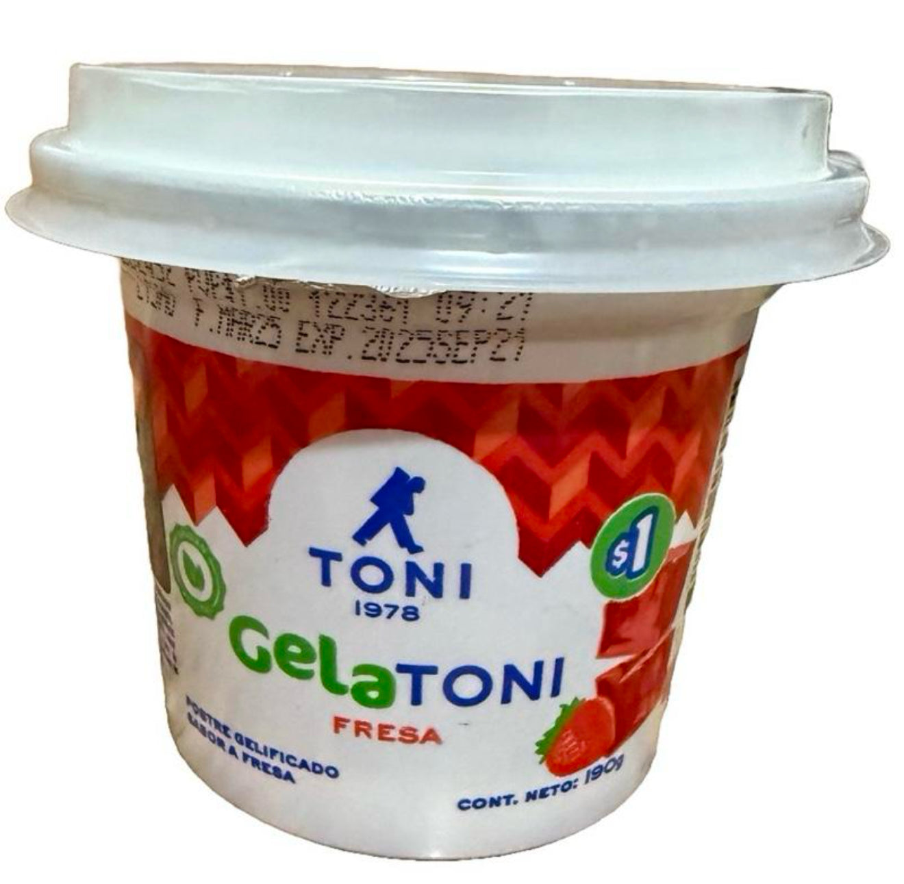 Gelatoni sabor a fresa 190g