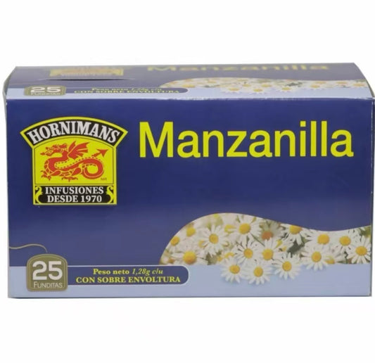 Hornimans te de manzanilla 25ct