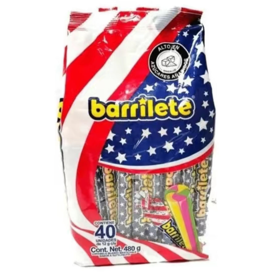 Barrilete 40ct